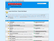 Tablet Screenshot of forum.tycoon-world.de